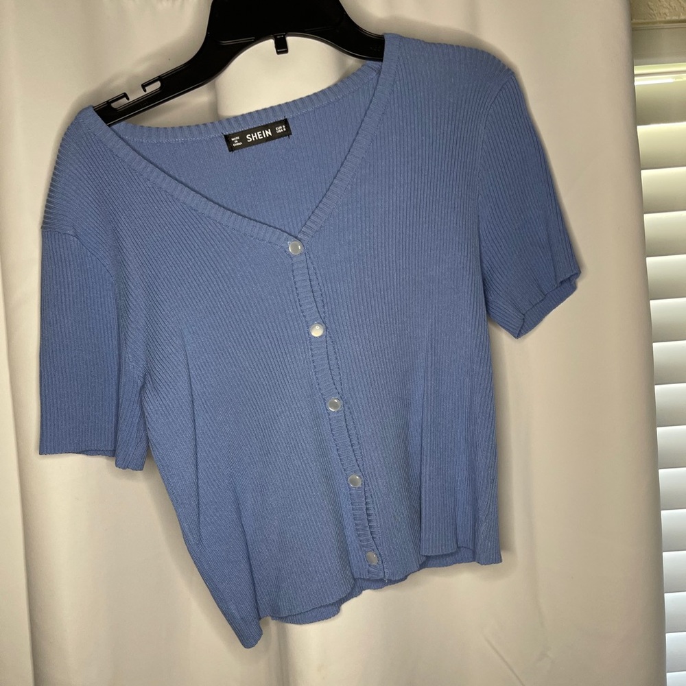 Cute Blue SHEIN top